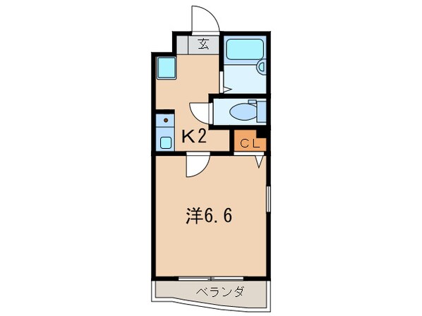 セントラル１５０１の物件間取画像